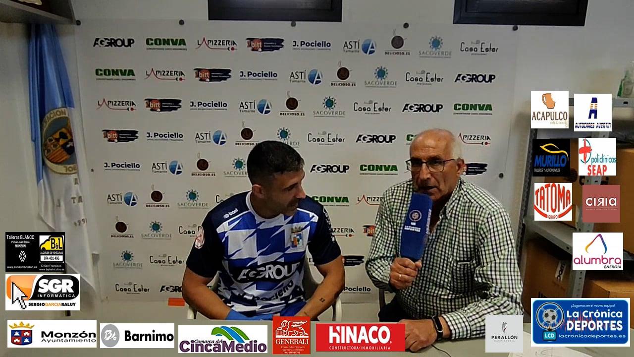 FRAN SUAREZ (Jugador Tamarite) Tamarite 1-2 Ejea / Play off ascenso a 2ª RFEF Semifinal Ida