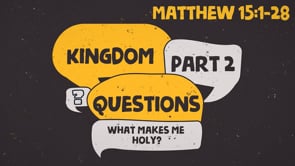 Kingdom Questions Part 2: Paul Walker