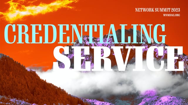 Credentialing Service 2023
