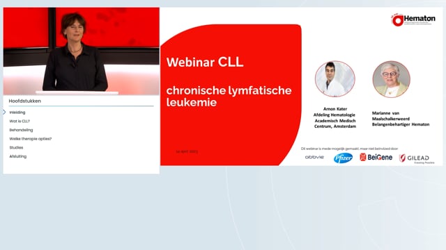 Webinar chronische lymfatische leukemie (CLL) - 2023