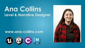 Vimeo video thumbnail for Ana Collins Level and Narrative Design Reel