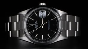 Pre-Owned Rolex Date Mens 34mm Automatic Stainless Steel Watch