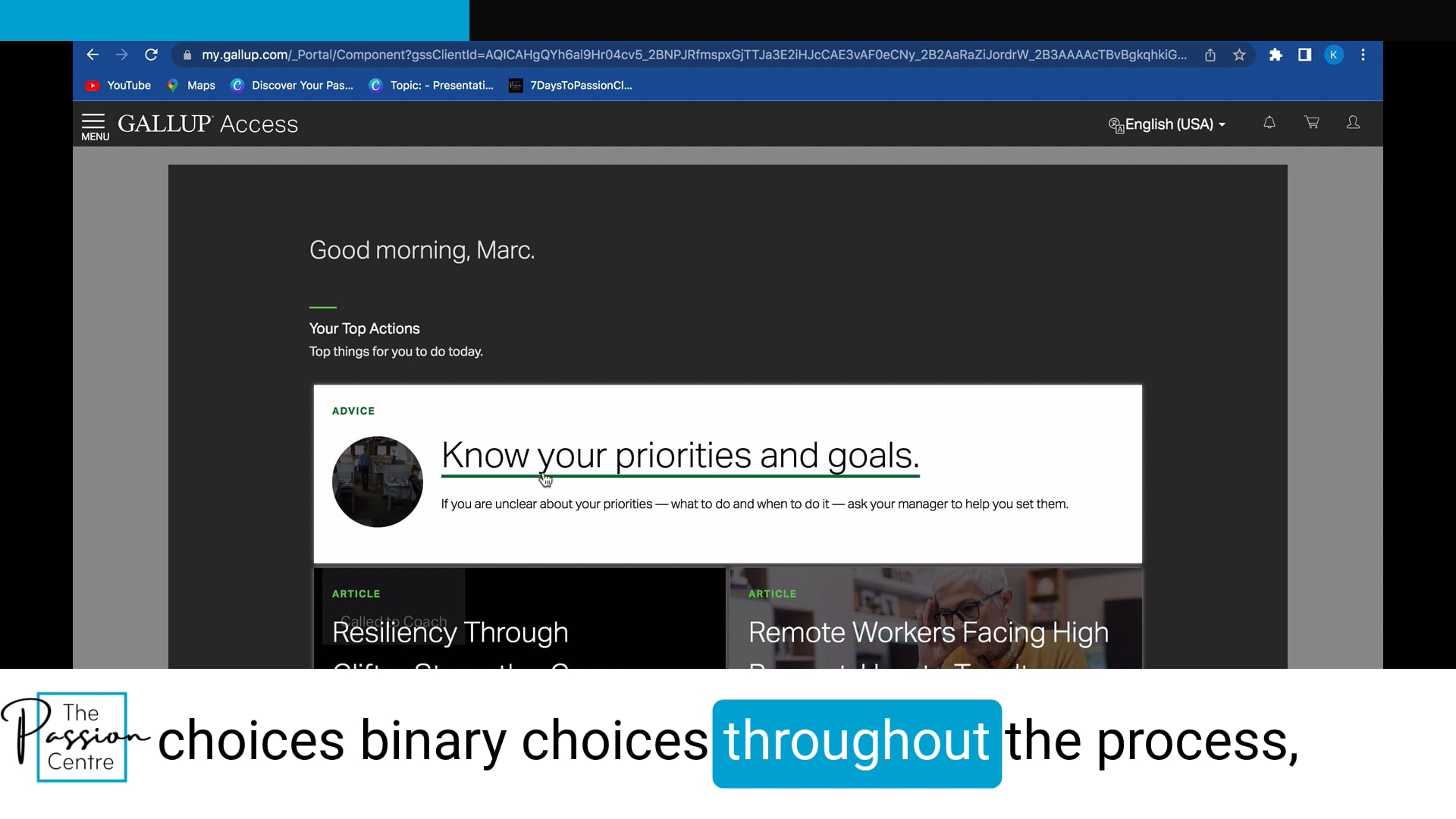 Gallup Instructions on Vimeo
