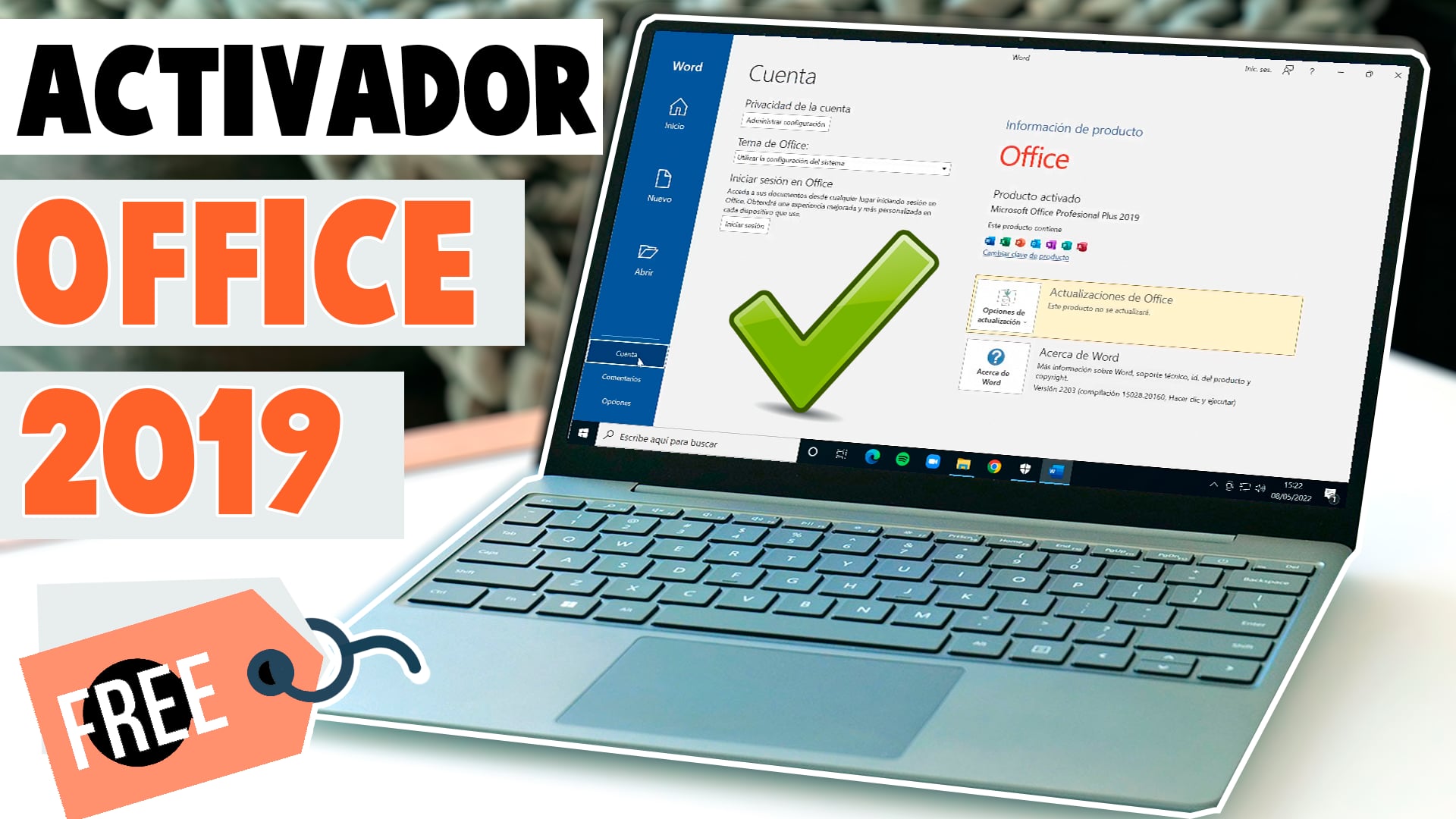 Como Activar Office 2019 Professional Plus | Activador Microsoft Office  2019 | Activar Word Gratis 2023 on Vimeo