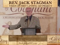 Rev. Jack Stagman | Vision of the First landing 1607 Project - First Landing 1607 Project 4/26/23