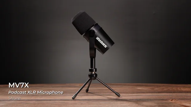 Shure MV7X Podcast XLR Microphone MV7X B&H Photo Video