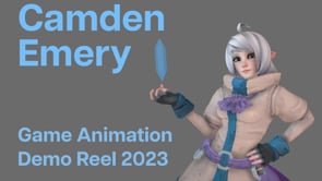 Vimeo video thumbnail for Camden Emery - Game Animation Demo Reel - Spring 2023