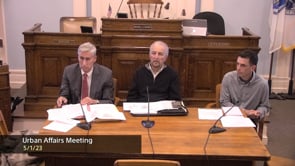 Urban Affairs Committee 5-1-23
