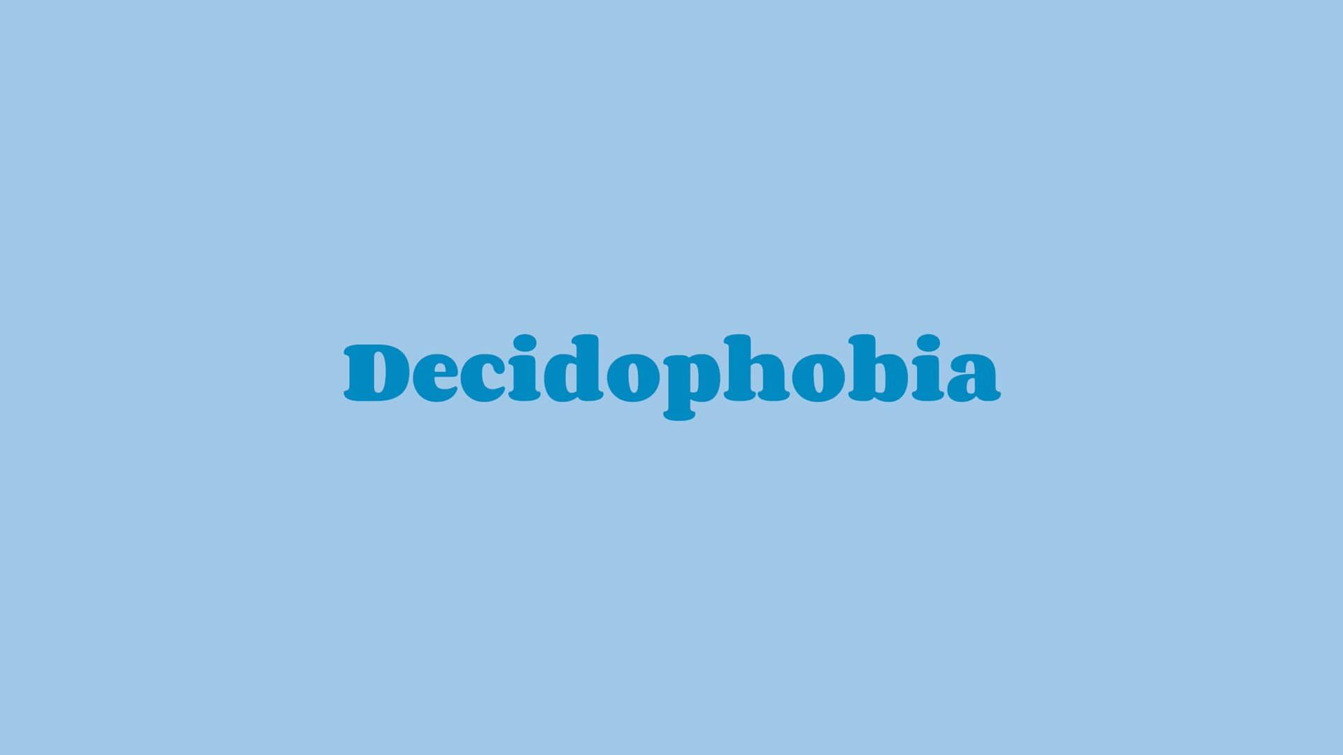 WCC2 - Decidophobia on Vimeo