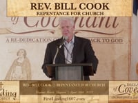 Rev Bill Cook | Repentance for the Church - First Landing 1607 Project 4/26/23