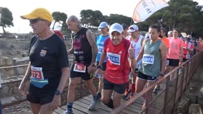 Gerard de Antonio i Rebeca Suárez, que millora marca, flamants campions de la Marató