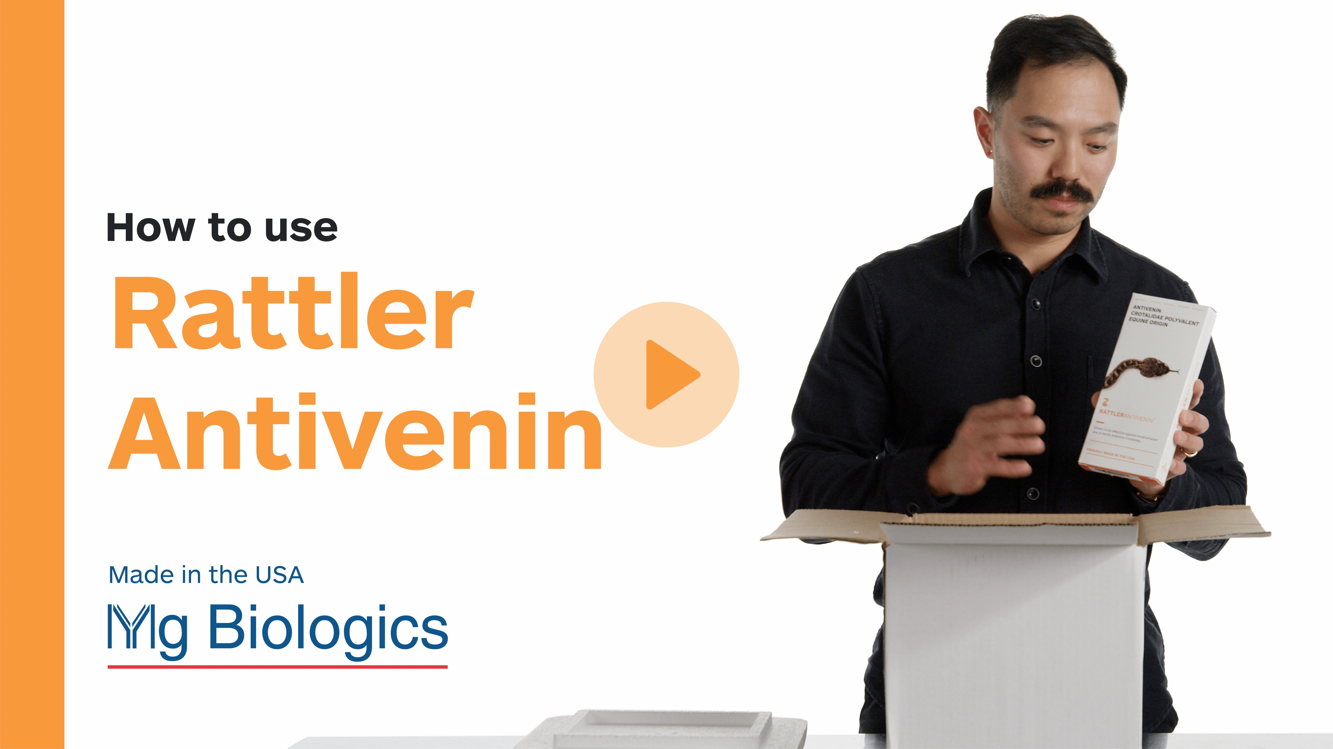 NEW How to Use Rattler Antivenin on Vimeo