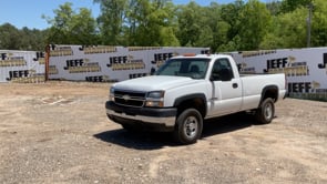 2006 CHEVROLET SILVERADO 2500 HD REGULAR CAB VIN