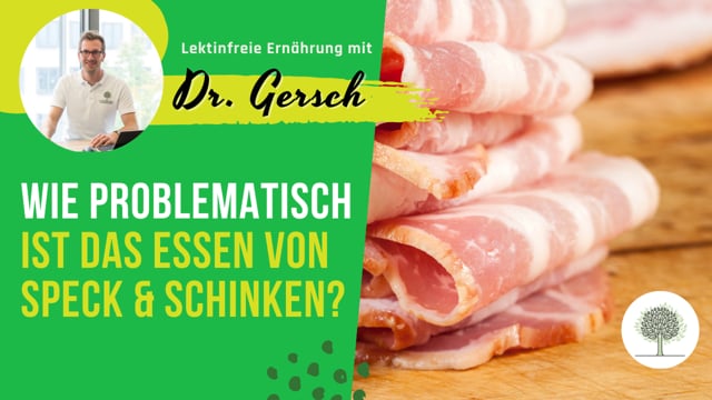 Natriumnitrit - ist der Verzehr von Schinken und Speck problematisch?