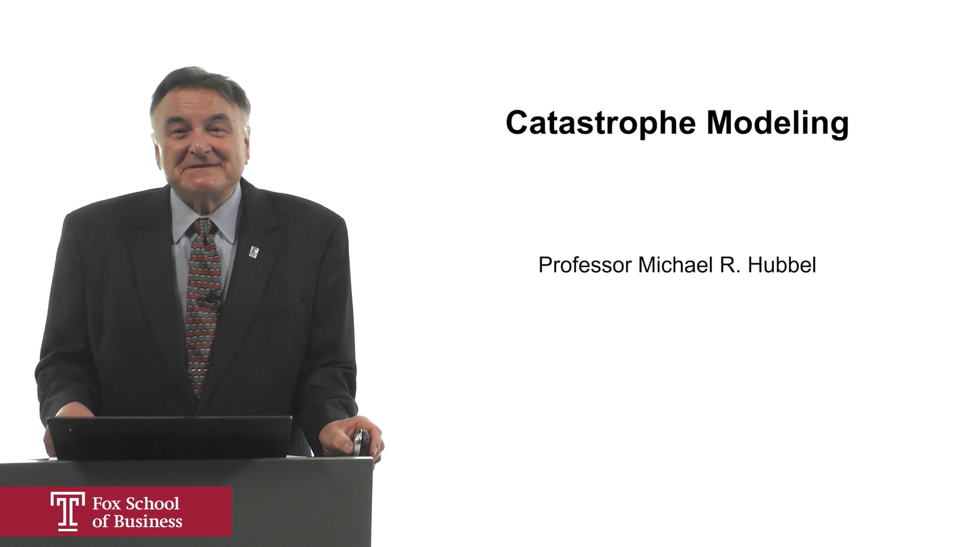 Catastrophe Modeling