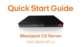 Blackjack CX 16-channel embedded PoE NVR powered by DW Spectrum Blackjack CX 16-channel embedded PoE NVR powered by DW Spectrum