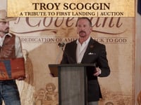 Troy Scoggin | A Tribute to First Landing, Artwork Auction - First Landing 1607 Project 4/26/23