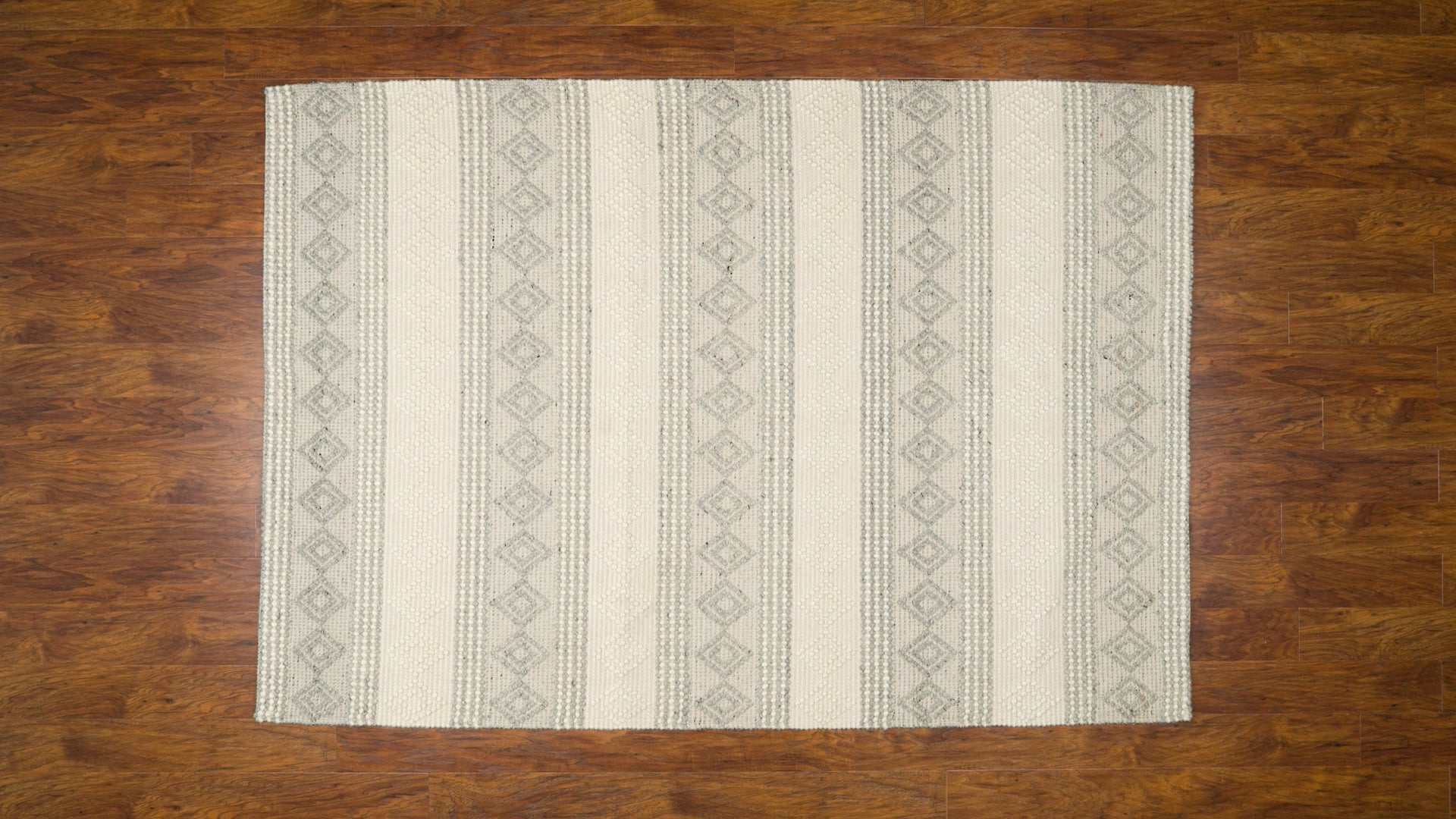 Momeni Andes Wool and Viscose Hand Woven Ivory Area Rug, 8'9"x11'9"