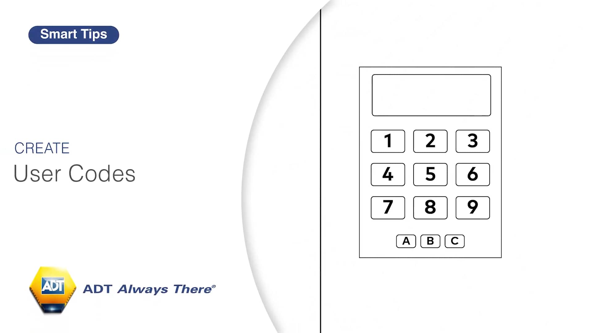 ADT Smart Tips How to set up user codes on Vimeo