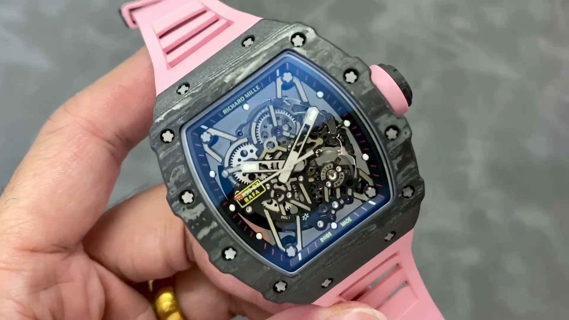 Tourbillon Reloj Rafael Nadal Edicion Limitada Richard Mille Nadal