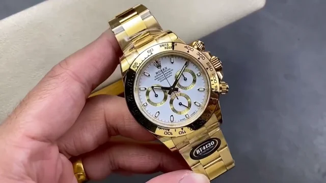 Rolex Cosmograph Daytona 116508 Yellow Gold Original Cal.4130