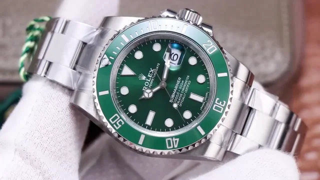 Rolex Submariner Date Verde Hulk  Réplicas de Relógios Premium AAA