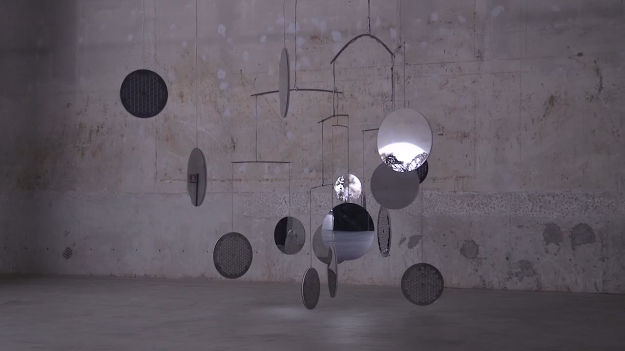 L>espace)(…, remarkable sculptural works by Cerith Wyn Evans at