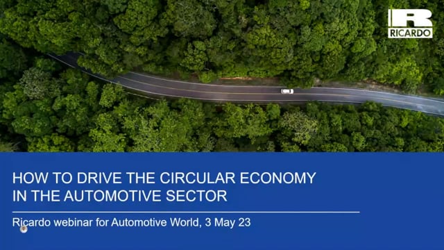 How to drive the circular economy in the automotive sector