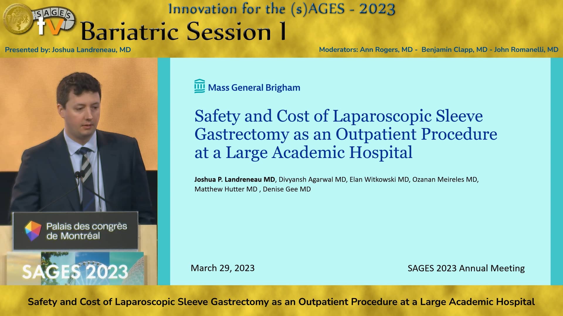 Safety and Cost of Laparoscopic Sleeve Gastrectomy as an Outpatient