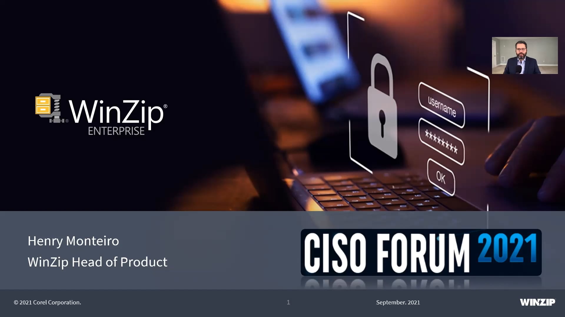 WinZip CISO Forum Demo