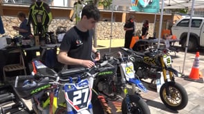 El pilot Joel Plasencia no ha baixat del podi en el que portem de temporada