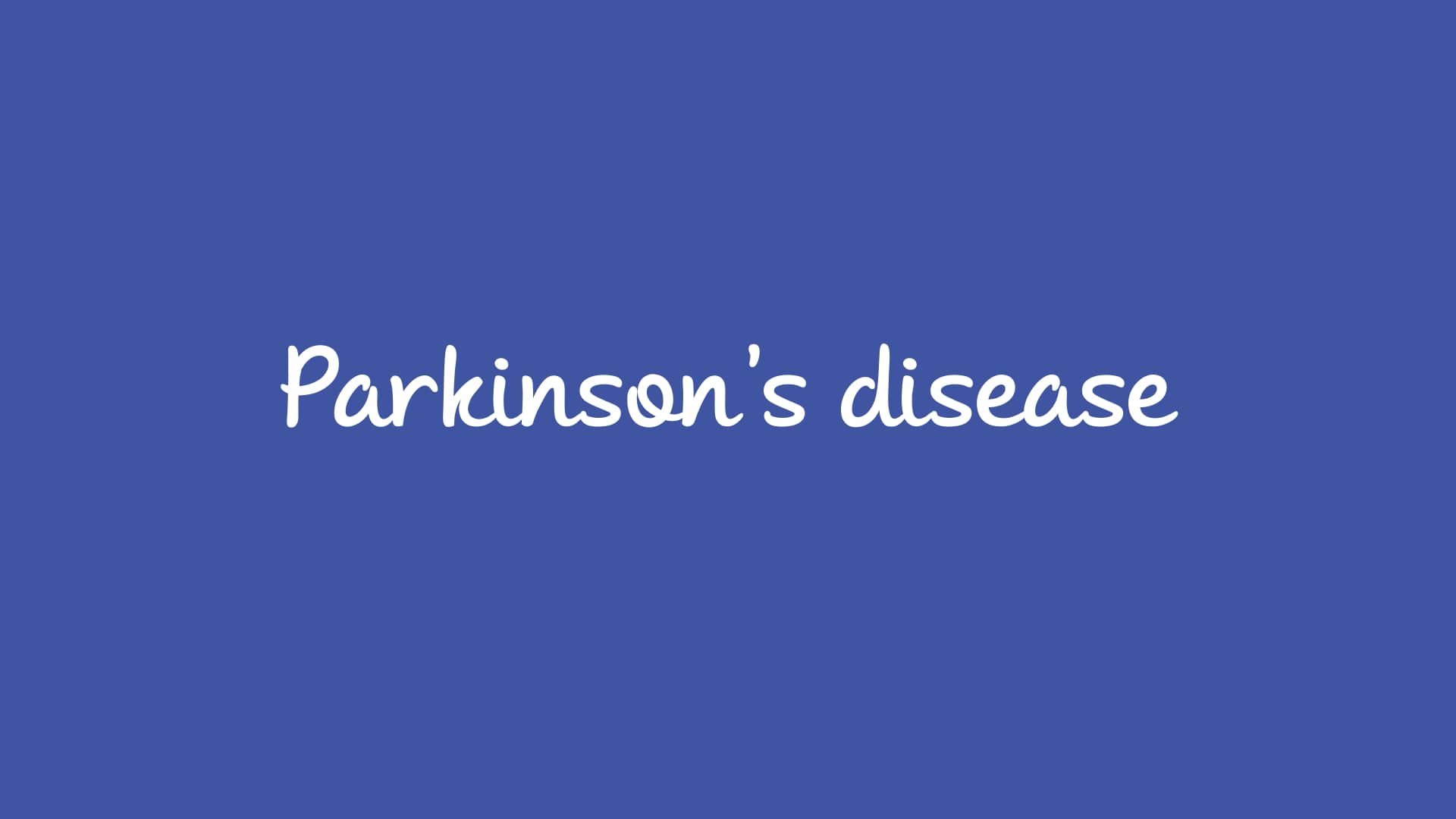 Wat is parkinson engels on vimeo