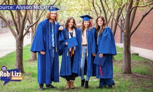Quadruplets Graduating Together