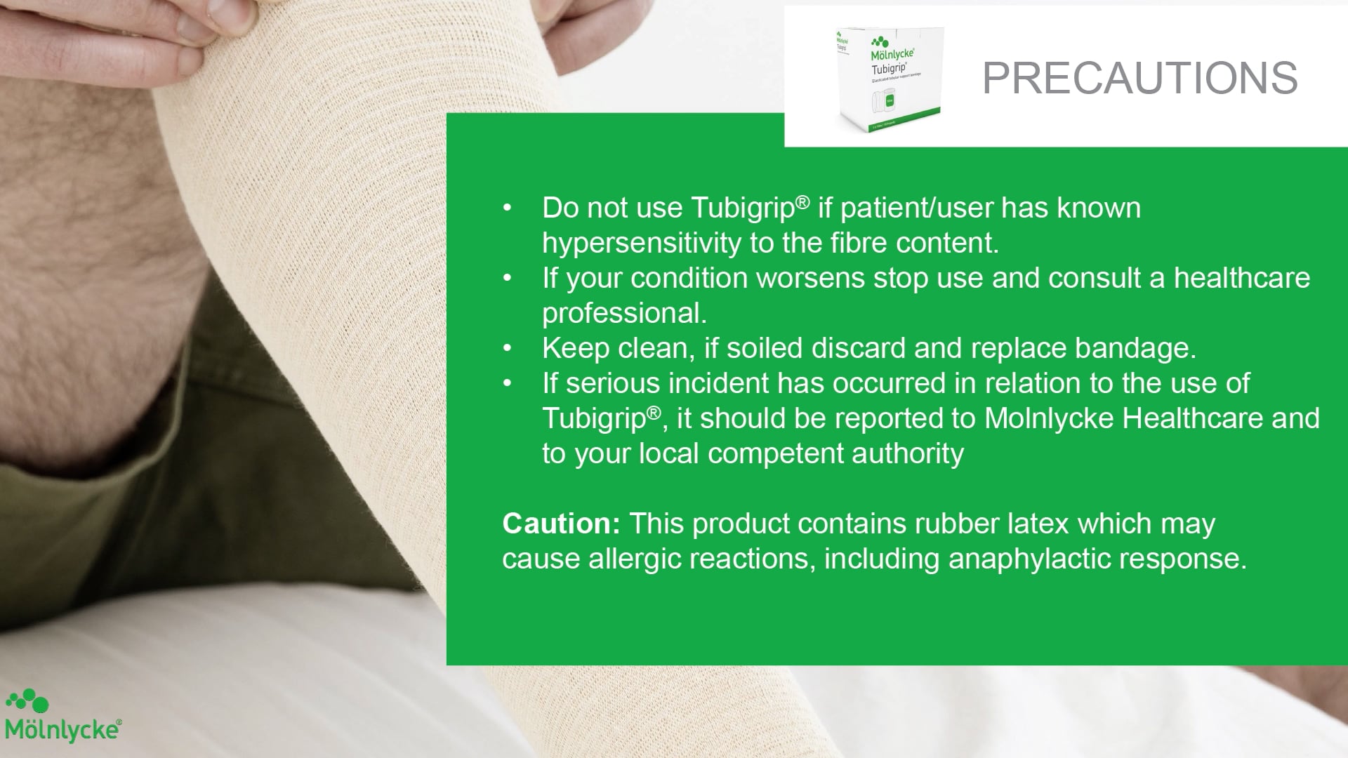 Tubigrip Application Video on Vimeo