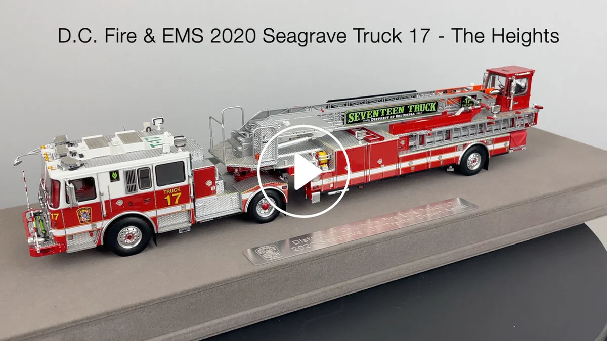 Fire Replicas D.C. Fire & EMS 2020 Seagrave Capitol 100' TDA