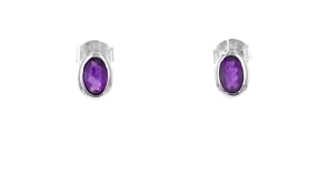 4.60 ct. t.w. Multi-Gemstone Jewelry Set Five Pairs of Stud Earrings in Sterling Silver