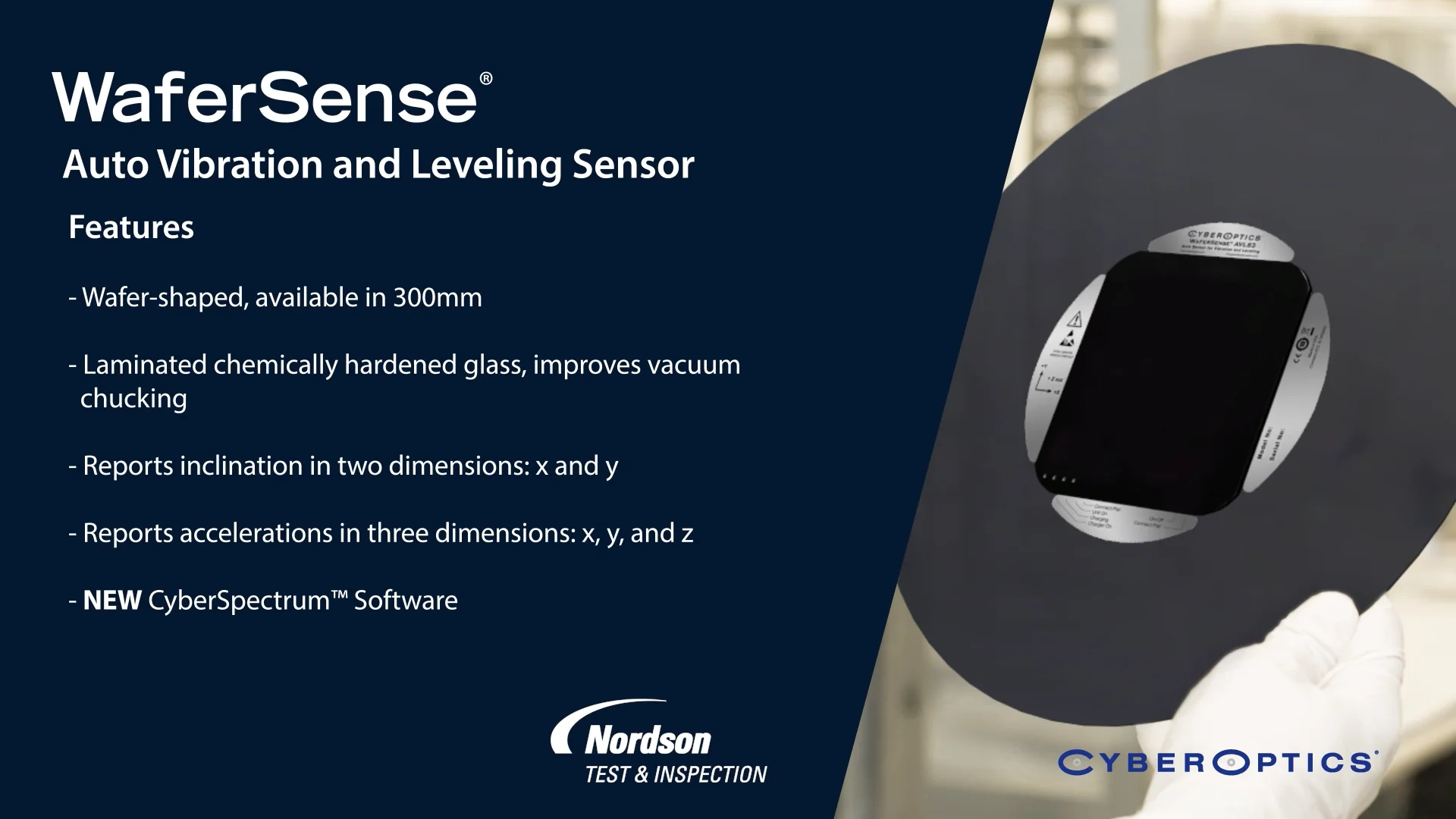 WaferSense® Auto Vibration and Leveling Sensor™ (AVLS3) on Vimeo