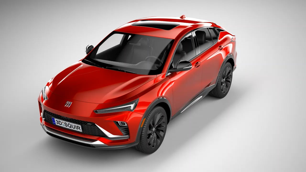 Buick Envista St 2024 3D Model On Vimeo