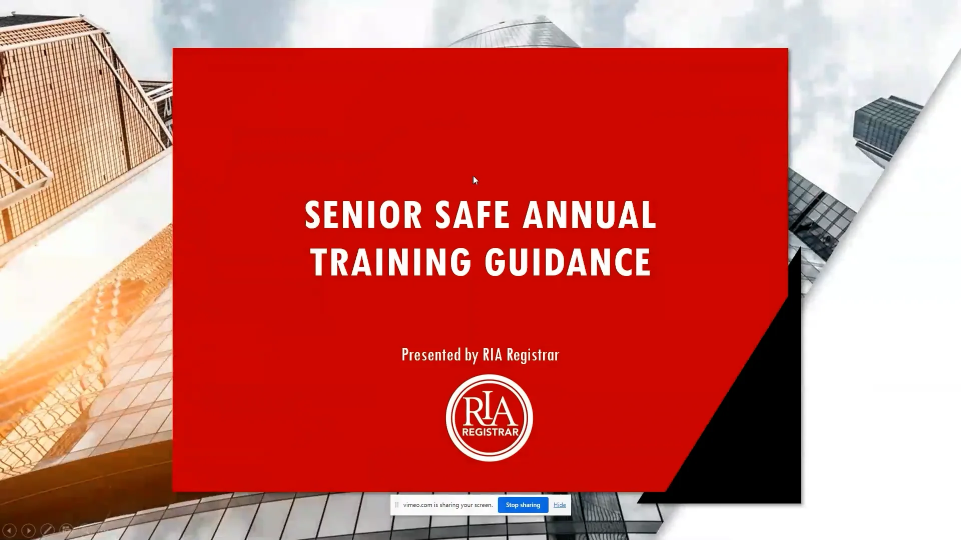 senior-safe-annual-training-guidance