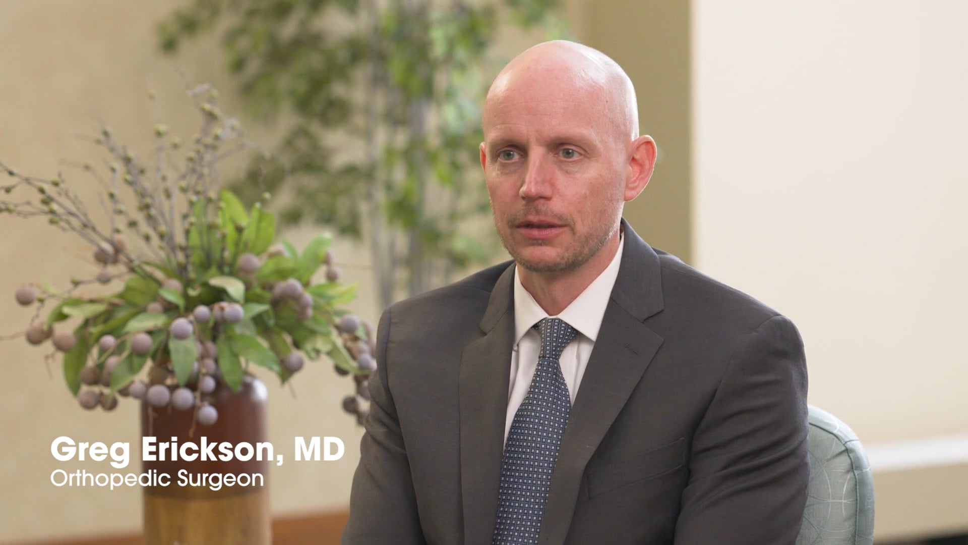 Dr. Greg Erickson - Orthopedic Surgeon on Vimeo