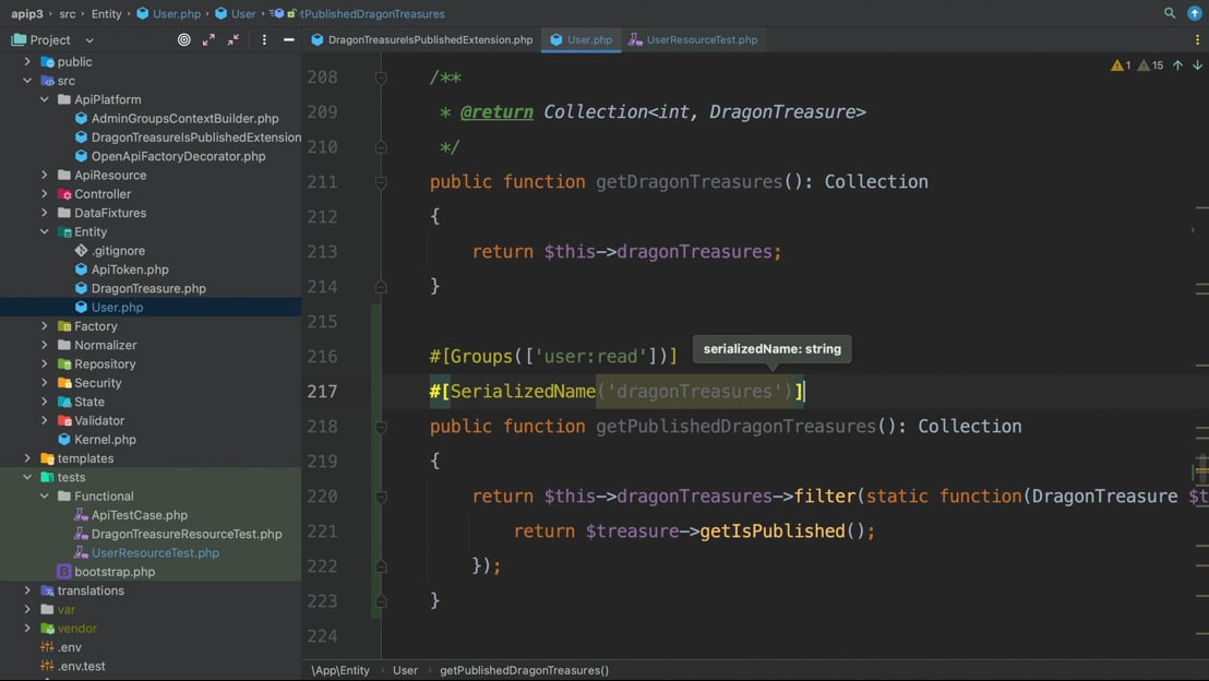 Filtering Relation Collection > API Platform 3 Part 2: Security for ...