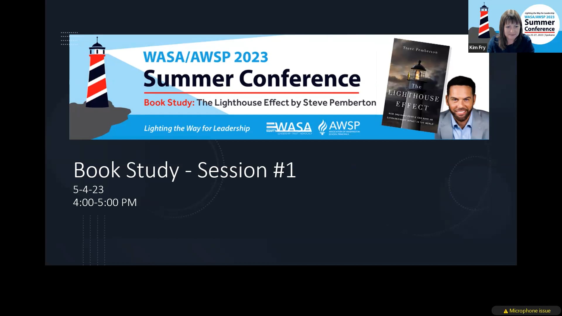 Book Study The Lighthouse Effect by Steve Pemberton Session 1 on Vimeo