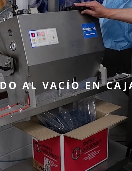 Vídeo: EMBOLSADO AL VACIO EN MOLDE O CAJA