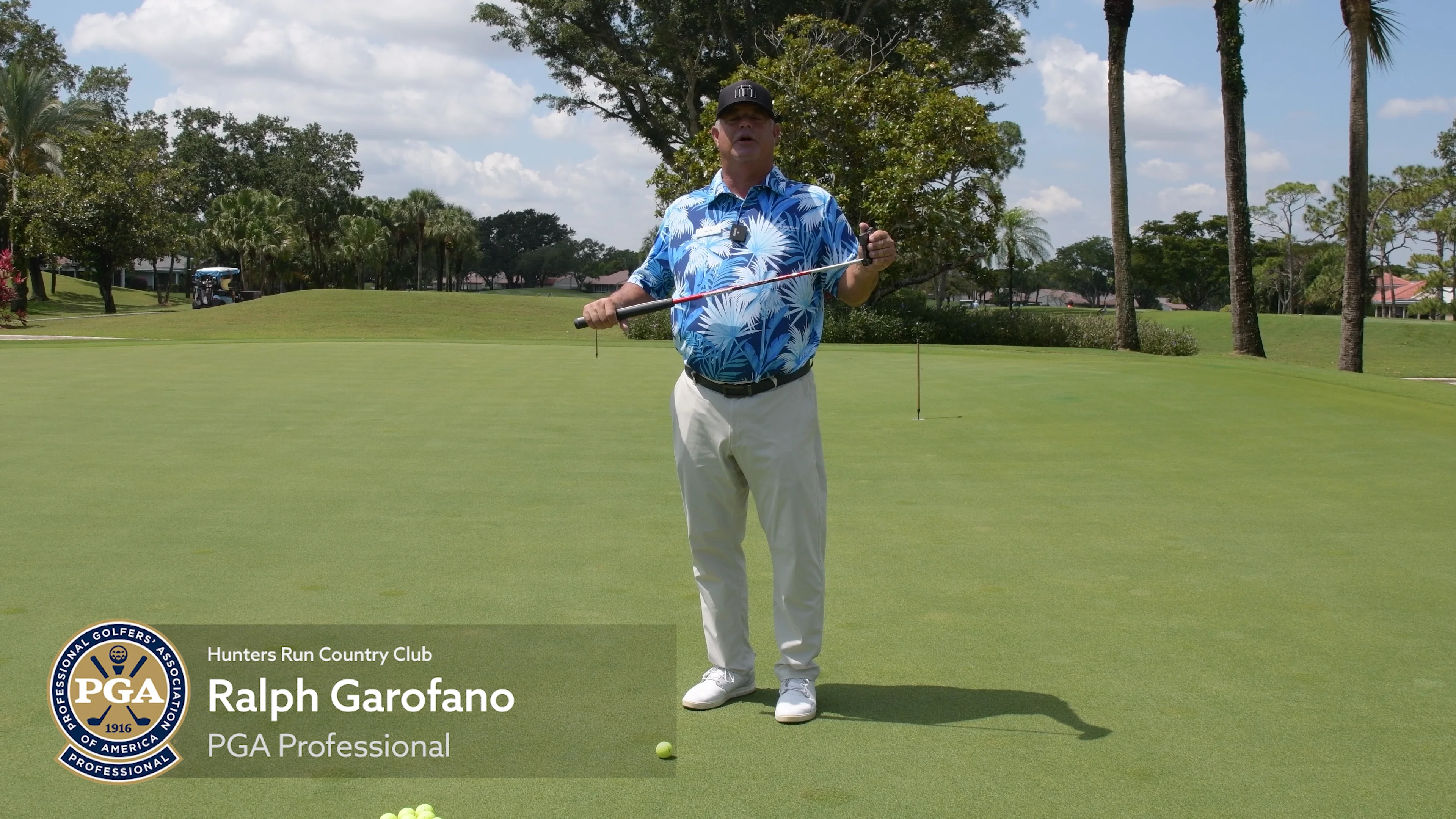 Putting Tip with Ralph Garofano, PGA Golf Professional at Hunters Run ...