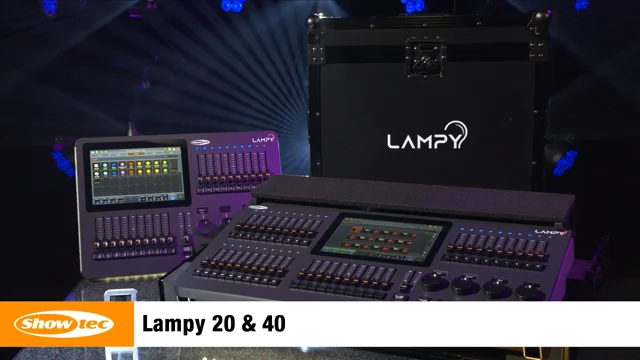 SHOWTEC - 50735 - Lampy 40 1U 1 console DMX Universe 40 fader