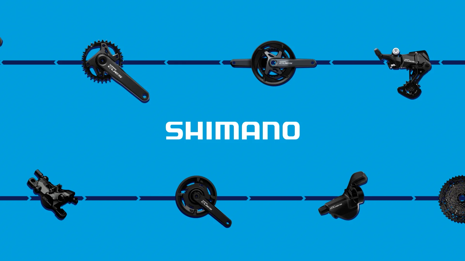 Shimano CUES FC-U6010 CUES HollowTech II chainset, for 11-speed