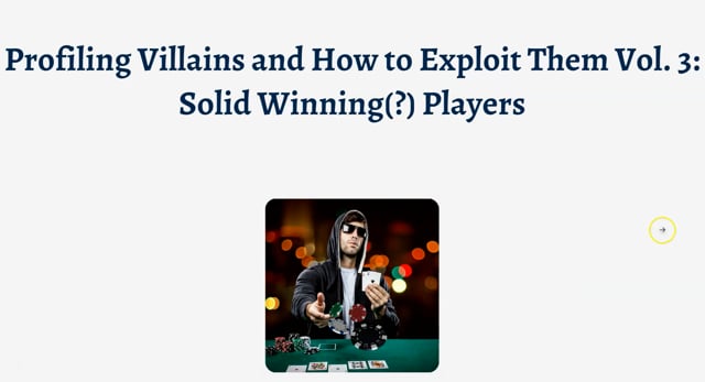 #598: Profiling Villains and How to Exploit Them Vol 3: Solid Regs