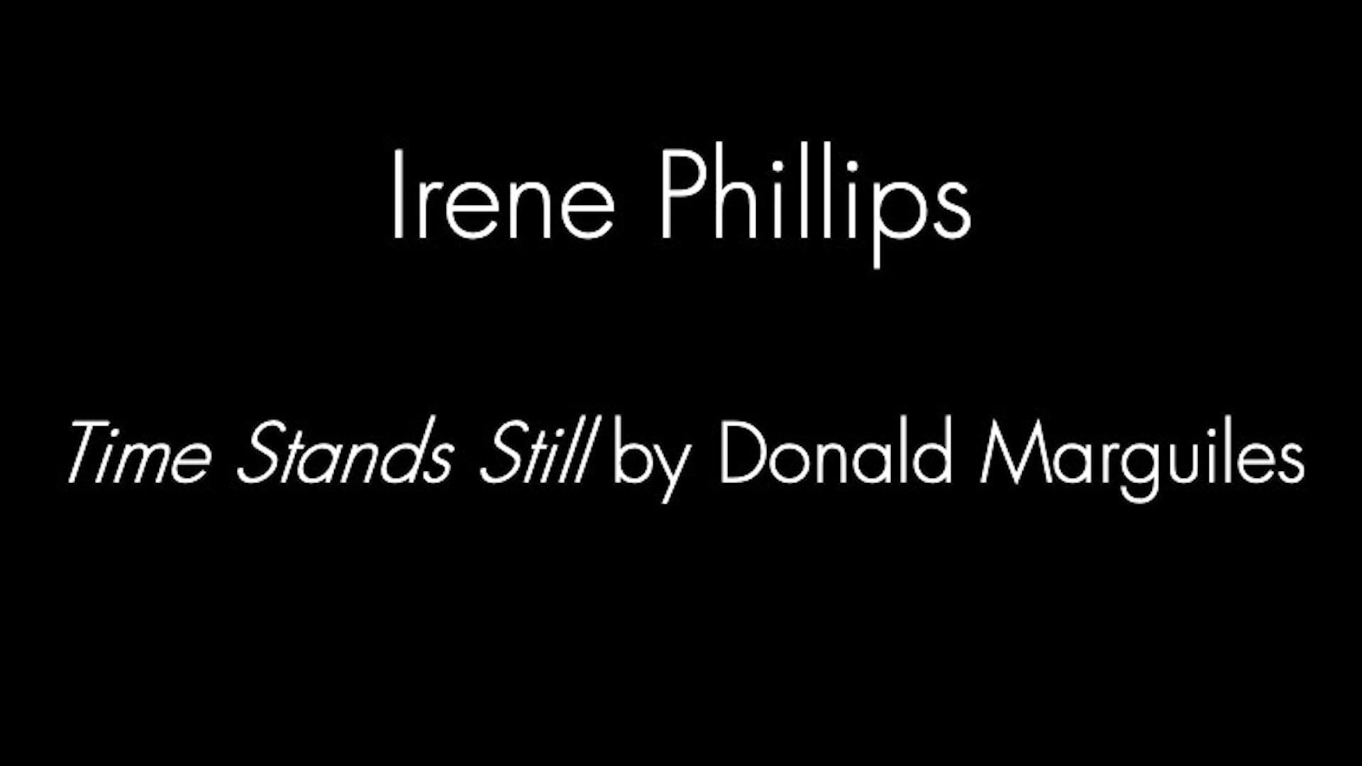 Irene Phillips Monologue