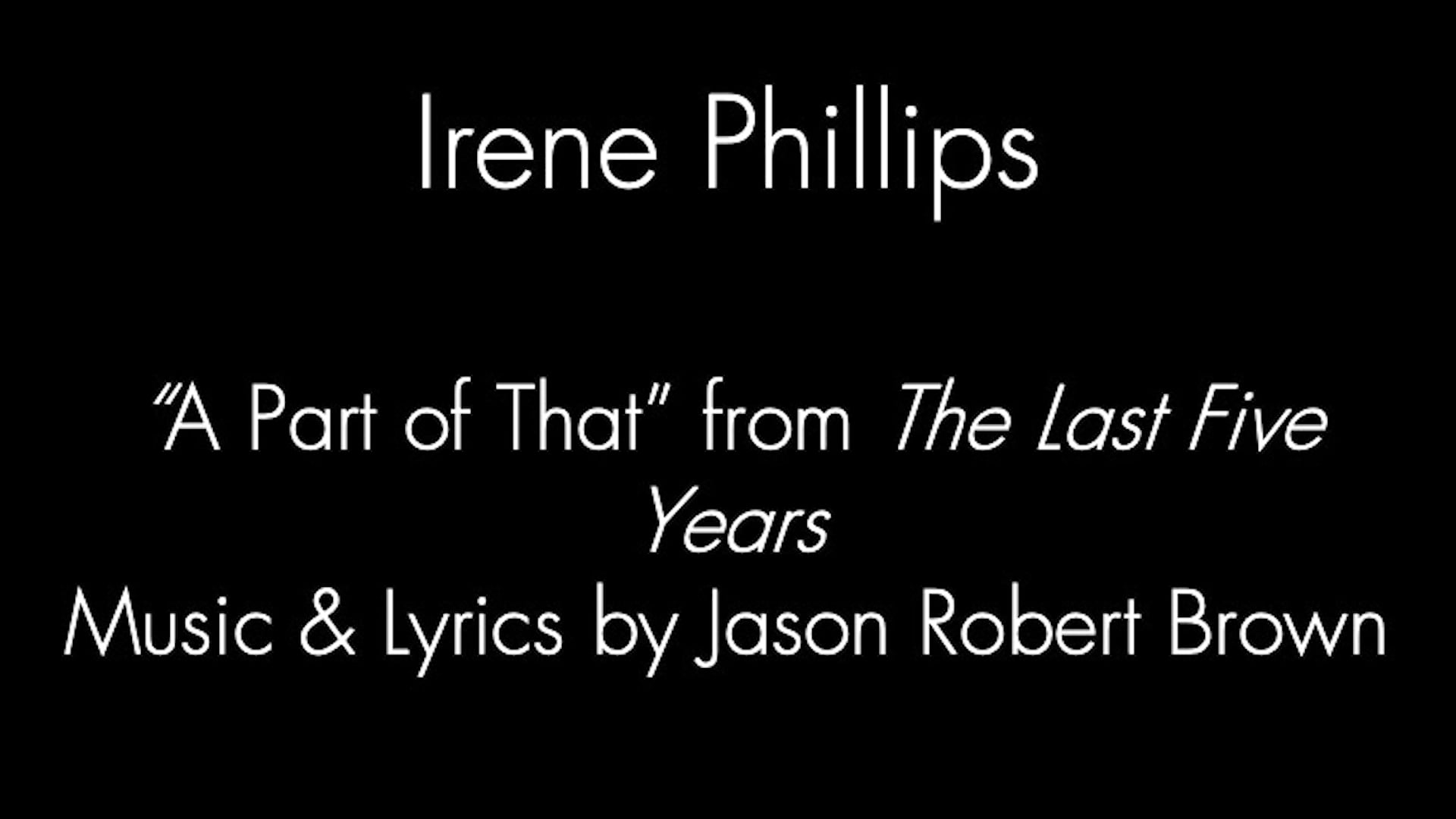 Irene Phillips Song