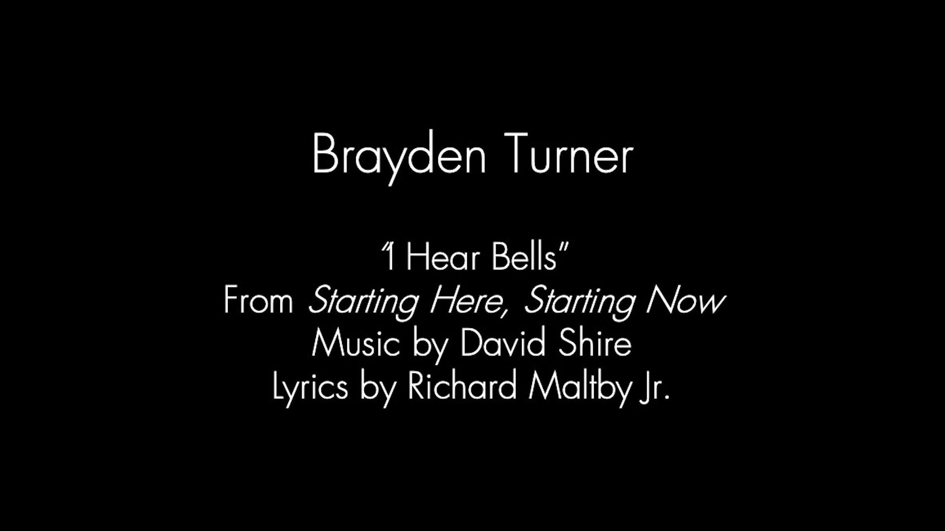 Brayden Turner Song